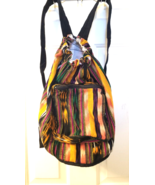 Woven Backpack Bag - $20.50 CAD