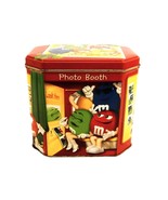 M&amp;Ms Brand Photo Booth Storage Tin, Christmas Village Series, #18, Vinta... - $20.02 CAD