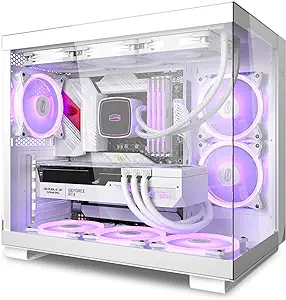 C3T500 Argb Pc Case Mid Tower Desktop Computer Gaming Superior Case For ... - $240.99