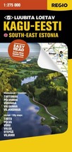 Regio kagu-eesti turismikaart 1:275 000 - $6.00