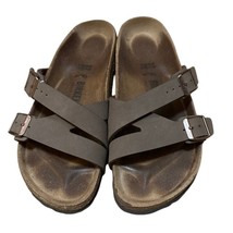 Birkenstock Yao Birko-Flor Sandals Brown Size 37 Womens 6 - $47.52