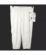 Womens White Softball Knickers Size Small Under Armour Performance No Zi... - €19,20 EUR