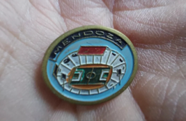 Vintage  Old soccer brooch pin  Old Pin Collection Estadio Futbol Mendoz... - $21.78