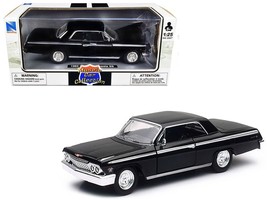 1962 Chevrolet Impala SS Black 1/25 Diecast Model Car by New Ray - £31.39 GBP