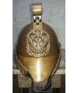 Halloween AUS Fireman Officer Helmet Firefighter Fire-Chief Helmet With ... - $3,507.90 MXN
