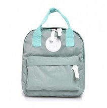 aliwood Simple Canvas Backpack School bag Women&#39;s Small Backpack for Adolescent  - £19.60 GBP