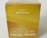 24K Gold Facial Mask, Anti-Aging Gold Face Mask For Flawless &amp; Moisturiz... - £13.93 GBP