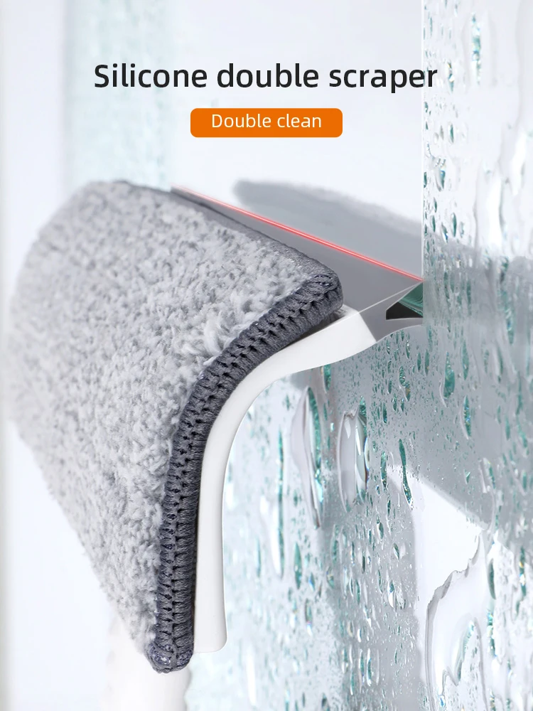 House Home Window Clean Squeegee Mop Soft Microfiber GlA Brush Telescopic Multi- - £46.36 GBP