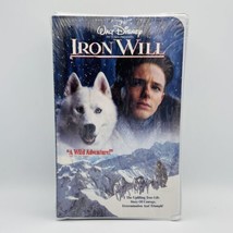 Iron Will (VHS, 1994) Disney Movie Clam Shell Mackenzie Astin Brand NEW Sealed - £7.31 GBP