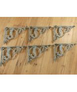 6 Cast Iron MERMAID Brackets Garden Braces Shelf Bracket Corbels Beach N... - $77.45 CAD