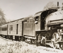 Clinchfield Railroad CRR #154 4-6-2 Baldwin Locomotive Photo Marion NC 1947 - $13.99