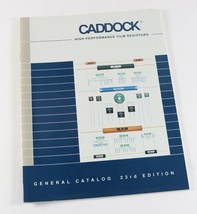 Vintage Caddock Film Resistors 23rd Edition Computers Sales Brochure Cat... - £10.74 GBP