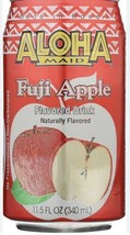 Aloha Maid Fuji Apple 11.5 Oz Can (Pack Of 24) Hawaiian Drink - $112.86