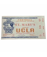 VTG  11/171945  College Football Ticket Stub ST. MARY&#39;S at UCLA LA Coliseum - £19.59 GBP