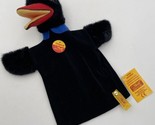 Steiff Vintage Raven Black Crow Bird Hand Puppet Plush Felt With Tags 25... - $47.45
