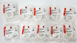 Keeney Nut &amp; Washer 1-1/2&quot; Plastic Slip Joint Polywasher 24621 55WK Lot of 10  - £7.99 GBP