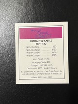 Disney Edition Monopoly Replacement Piece: Title Deed Card -Beauty And T... - $2.99