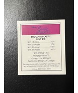 Disney Edition Monopoly Replacement Piece: Title Deed Card -Beauty And T... - €2,57 EUR