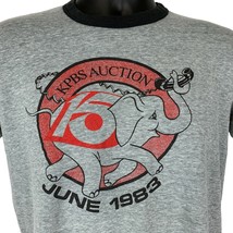 KPBS Auction Vintage 80s T Shirt Medium Telethon Elephant San Diego Made In USA - £38.25 GBP