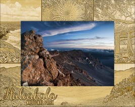 Haleakala National Park National Park Laser Engraved Wood Picture Frame ... - £23.59 GBP