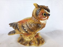 Great Horned Owl Planter by Lefton Japan H4470 - $22.40