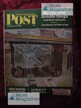 Saturday Evening Post September 15 1962 John Falter Joanne Woodward - £6.02 GBP