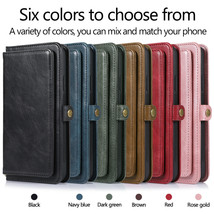 Retro Leather Removable Wallet Case Cover For Samsung A21s/A71/A51/A81/A91/A20 - £44.18 GBP
