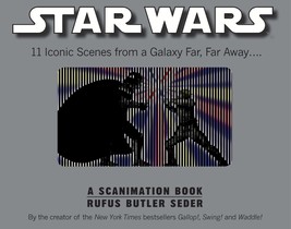 Star Wars - A Scanimation Book of iconic Scenes by Rufus Seder - $14.80