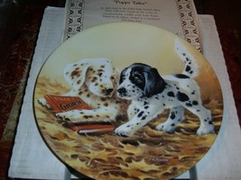 Lynn Kaatz "Puppy Tales" 1991 # 4636A Edwin Knowles China - $5.94