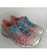 Asics Gel-Kinsei 5 Women&#39;s Sz 7 Multicolor Pastel Rainbow Running Shoes ... - £31.06 GBP