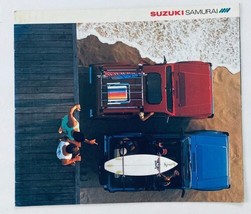 1987 Suzuki Samurai Car Dealer Showroom Sales Brochure Guide Catalog - £30.35 GBP