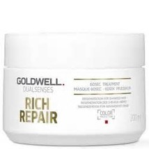 Goldwell Dualsenses Rich Repair 60 Second Treatment 6.76oz/ 200ml - £25.33 GBP