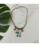 Partners Vintage 90s Womens Southwest Style Necklace NOS Tin Silver Bird... - $369.71 MXN