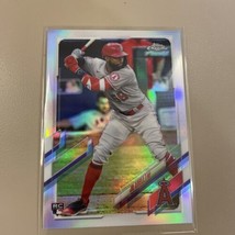 2021 Topps Chrome Jo Adell rookie card #142 LOS ANGELES ANGELS Refractor - £17.17 GBP