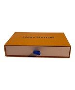 Louis Vuitton Small Gift Box 5.25x3.5x1.25 Wallet Small Scarf EMPTY Storage - £14.75 GBP