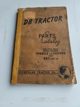 CAT Caterpillar D8 Tractor Dozer Crawler Parts Catalog Form 8573 - $17.81