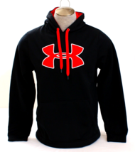 Under Armour Coldgear Storm Black Fleece Hoodie Men&#39;s Size M NWT - $89.09