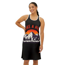 All over print racerback dress made in the usa with vibrant patterns and soft fabric thumb200
