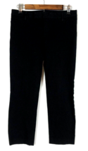 Gap 4 Capris Pants Black Dressy Slim Cropped Two Way Stretch Womens 4R - £29.24 GBP
