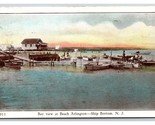 Bay Vista Spiaggia Arlington Navicella Fondo Nuovo Maglia Nj Wb Cartolin... - $40.93