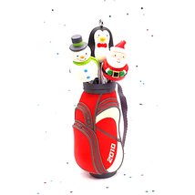 Hallmark Keepsake Ornament Ho-Ho-Ho In One Golf Bag &amp; Clubs 2010 - $9.99