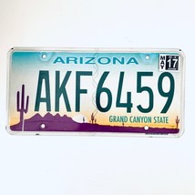 2017 United States Arizona Grand Canyon State Passenger License Plate AKF6459 - £13.13 GBP