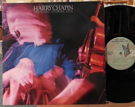 Harry Chapin Greatest Stories Live Vinyl 2 LP Elektra 8E-6003 WOLD Taxi - £10.30 GBP