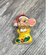 Enesco Imports Japan Christmas Holiday Mouse In Stocking 2&quot; - €5,98 EUR