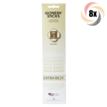 8x Packs Gonesh Extra Rich Palo Santo Incense Sticks | 20 Sticks Per Pack - £14.73 GBP