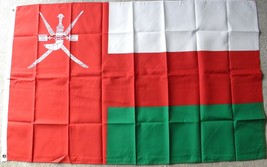 OMAN INTERNATIONAL COUNTRY POLYESTER FLAG 3 X 5 FEET - £6.45 GBP