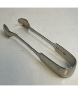 Antique Birmingham WILLIAM PAGE 5.5” Sugar Tongs Silver Plate Or Nickel ... - $470.27 MXN