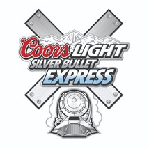 Coors Light Silver Bullet Express Sticker Decal Bumper Sticker - £2.80 GBP+