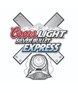 Coors Light Silver Bullet Express Sticker Decal Bumper Sticker - £2.86 GBP+