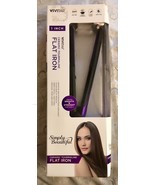 VIVITAR PG-8110 1&quot; Tourmaline Flat Iron, 0.9 Pound Purple - £23.55 GBP